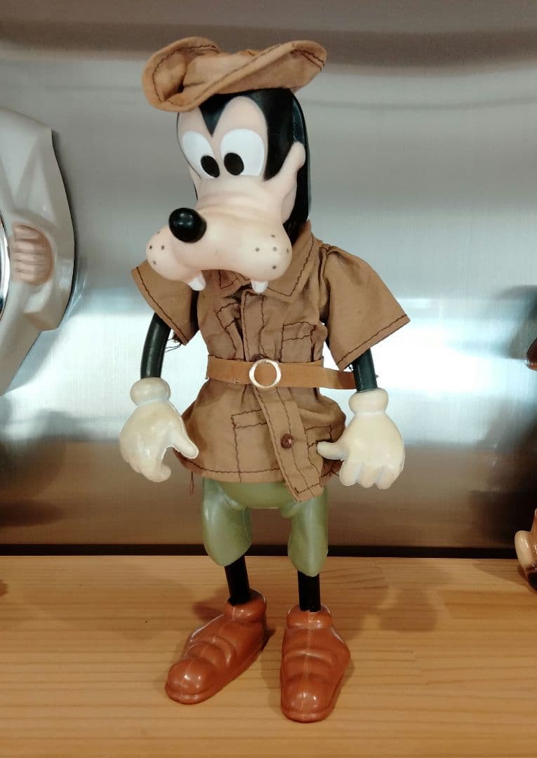 70s ビンテージ グーフィー サファリ ディズニー 人形