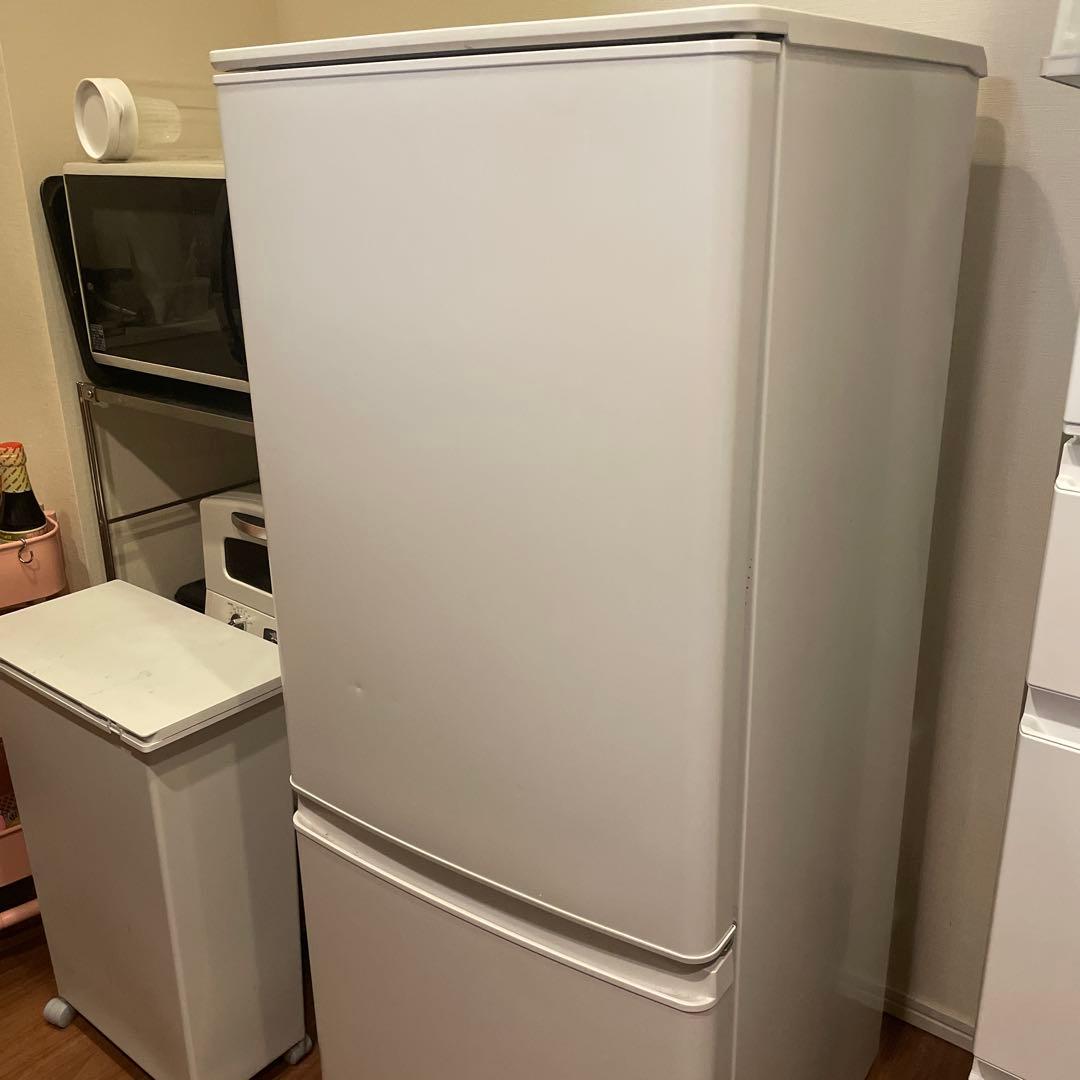 2024年　三菱冷蔵庫 Pシリーズ マットホワイト MR-P15K-W 146L