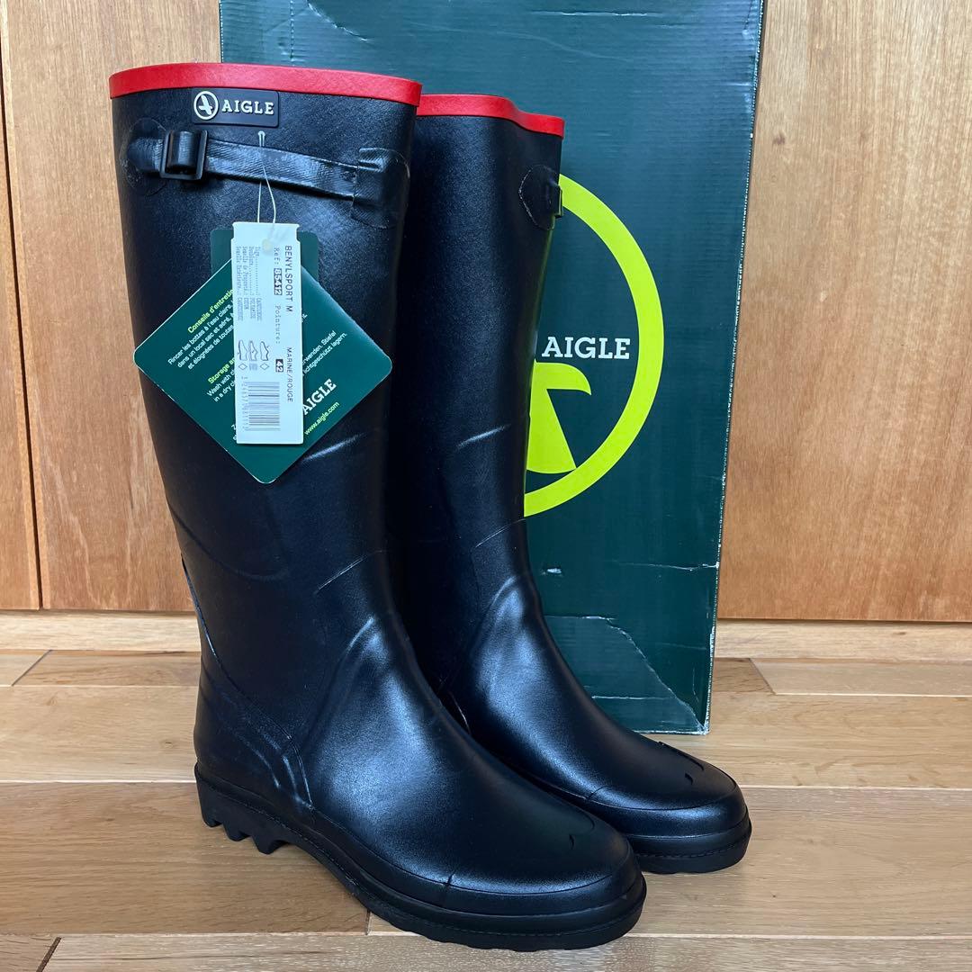 ✴︎新品未使用品✴︎ AIGLE エーグル BENYLSPORT レインブーツ