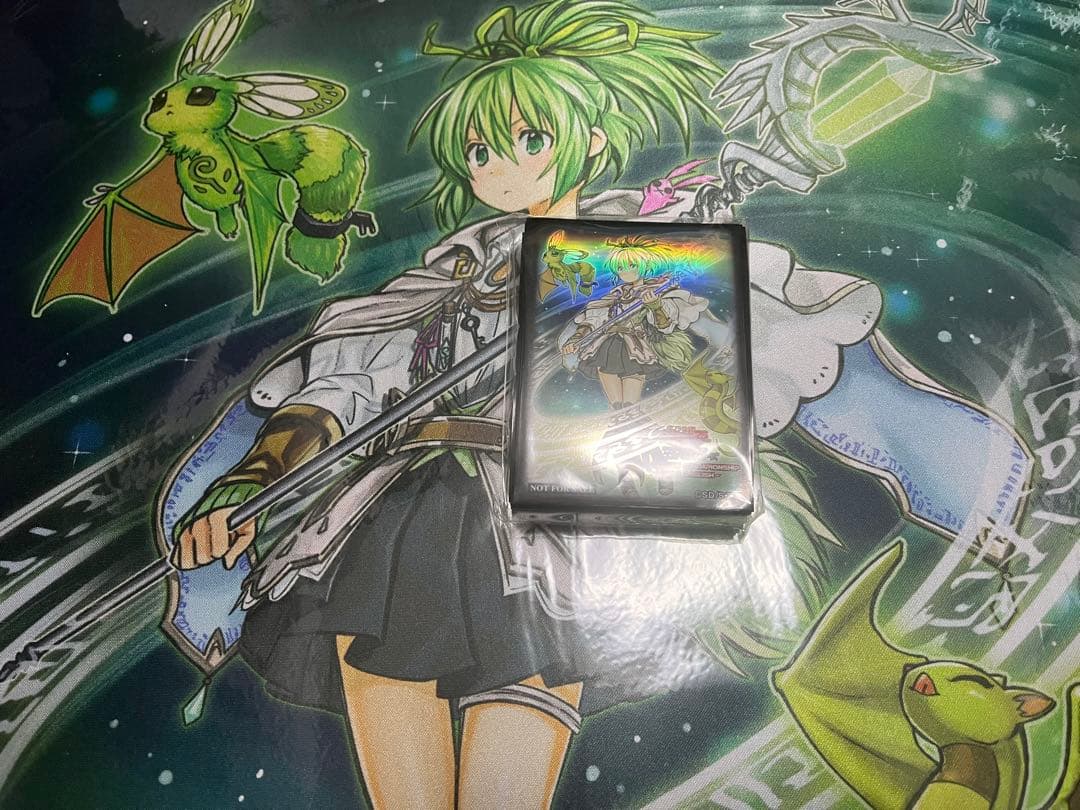 未開封　風霊媒師ウィン プレイマット　スリーブ