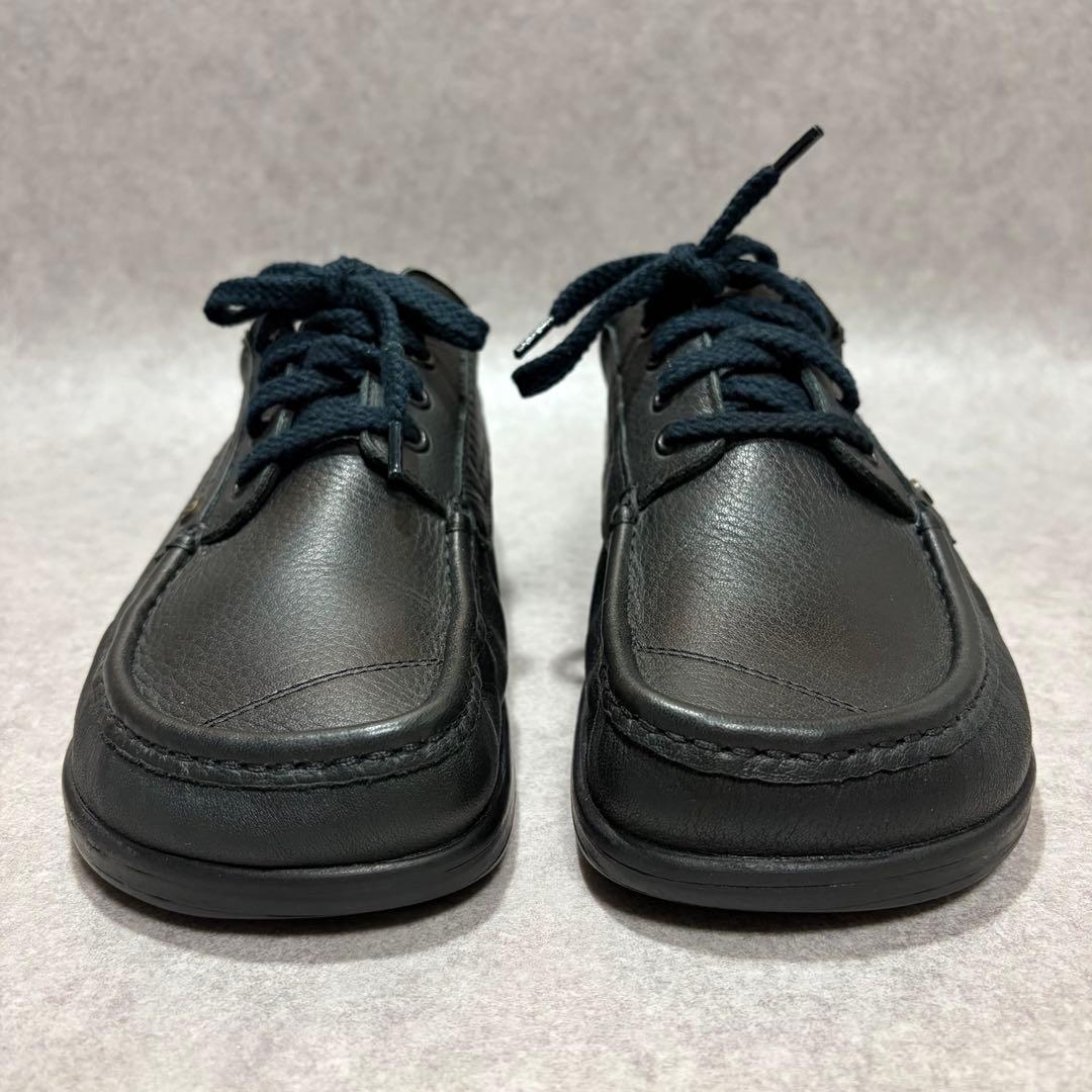 ヤコフォーム コンフォート レザーシューズ ブラック 外反母趾