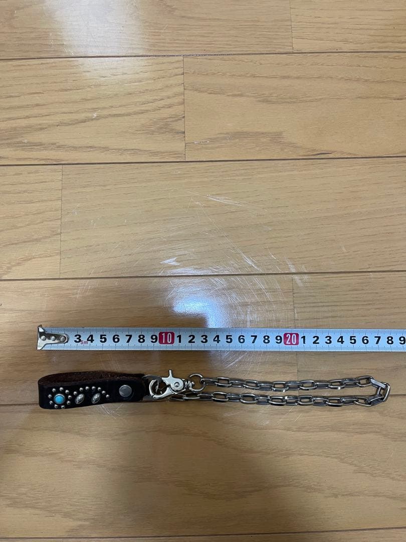 HTC ウォレットチェーン　フラワーターコイズ