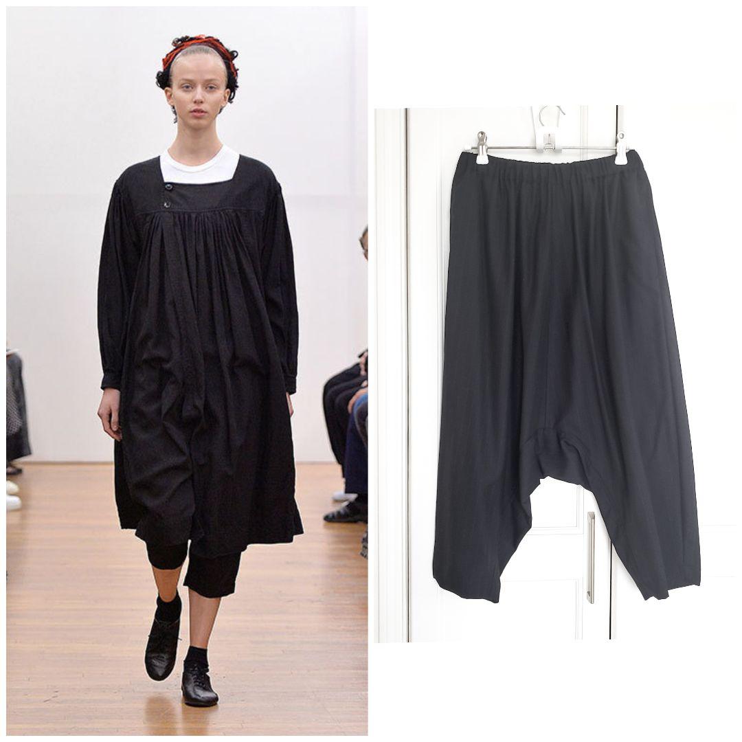 COMME des GARCONS * 未使用 ストライプ サルエルパンツ