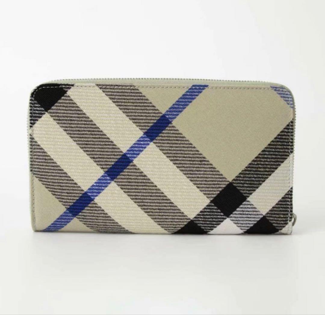 ★バーバリー BURBERRY 財布 ラウンドファスナー　長財布★