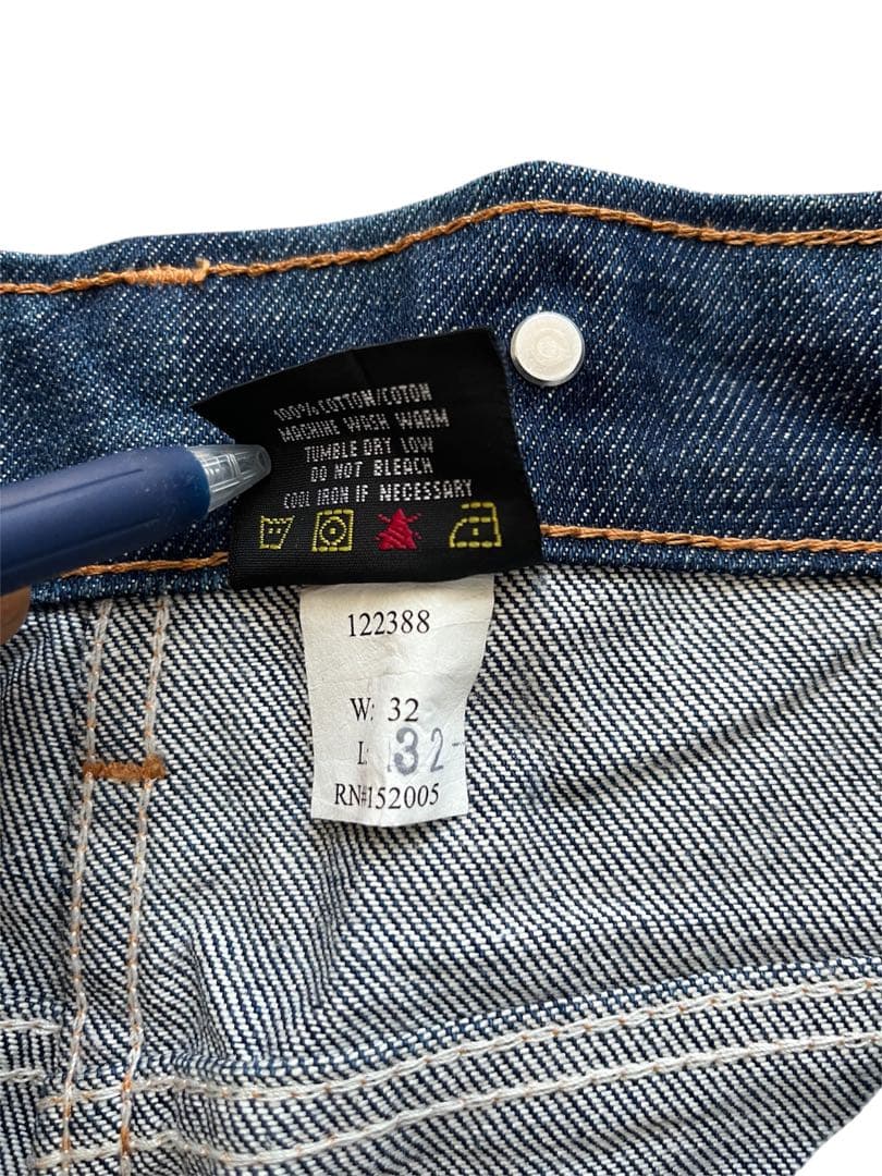 【PRISON BLUES】ダブルニーデニムパンツ プリズンブルース USA製