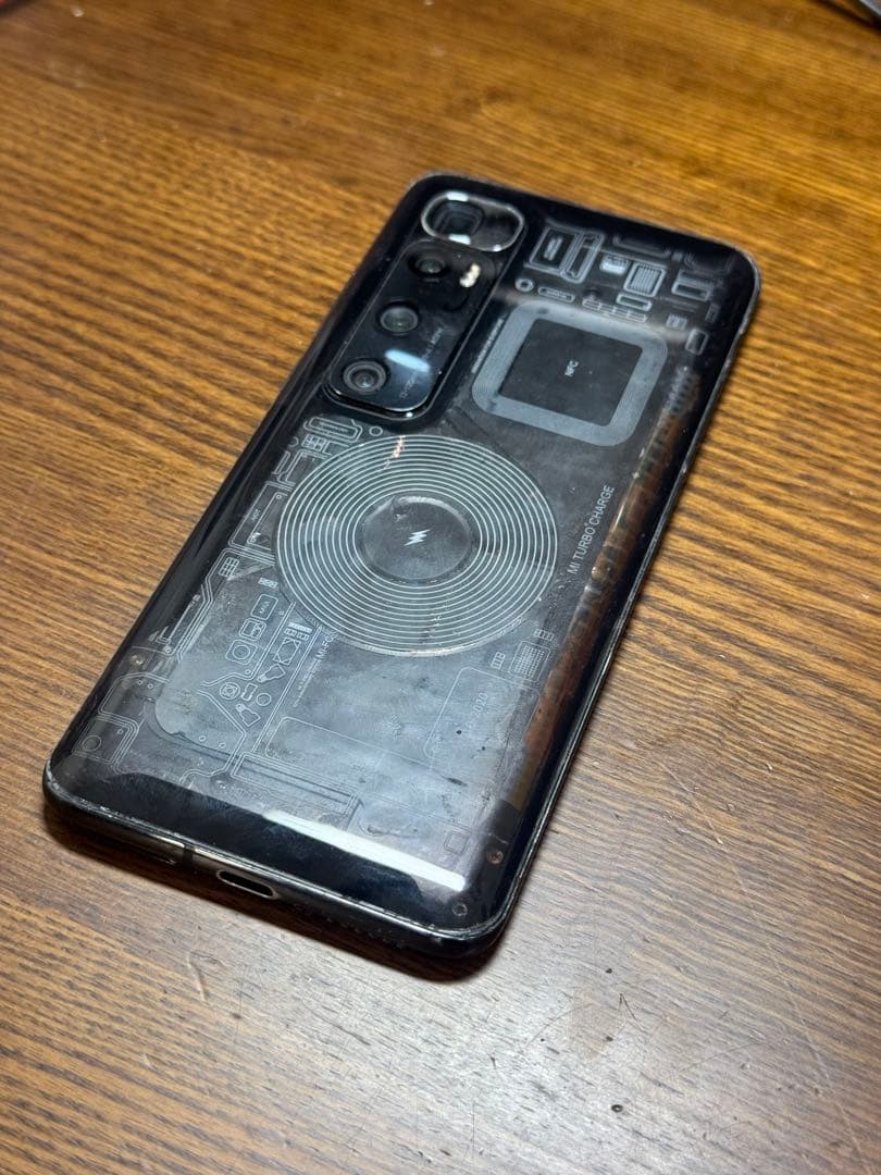 画面割れ Xiaomi mi 10 Ultra 8/256GB 中国版 本体のみ