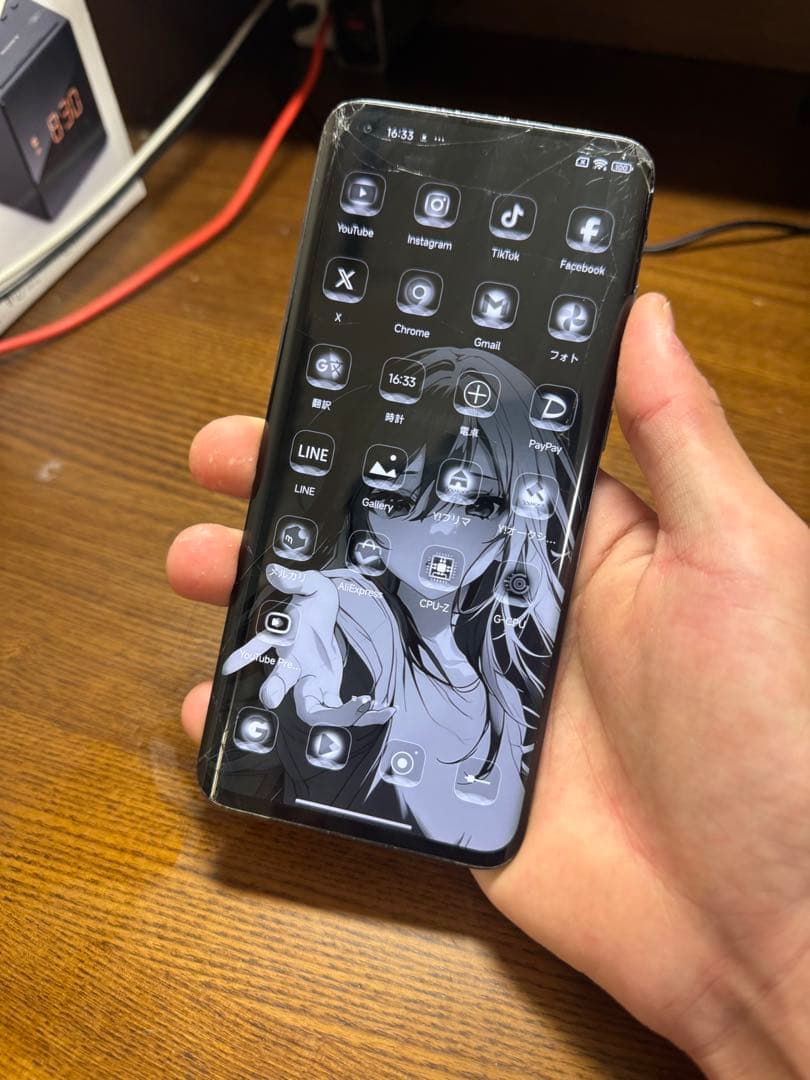 画面割れ Xiaomi mi 10 Ultra 8/256GB 中国版 本体のみ