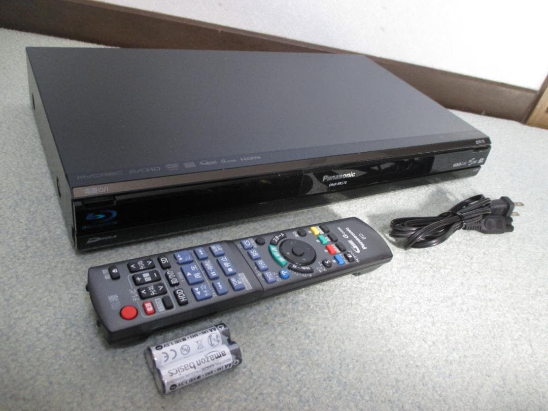 超美品☆パナソニック ブルーレイレコーダー DMR-BR570