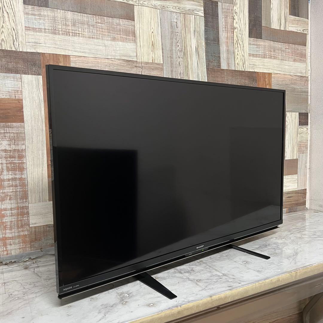 即日受渡❣️全国送料込シャープ40型テレビWチューナYouTube Netflix