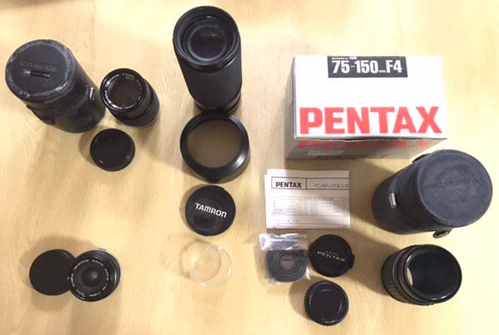 【値下】望遠レンズ　Olympus,TAMRON,PENTAX 4個セット