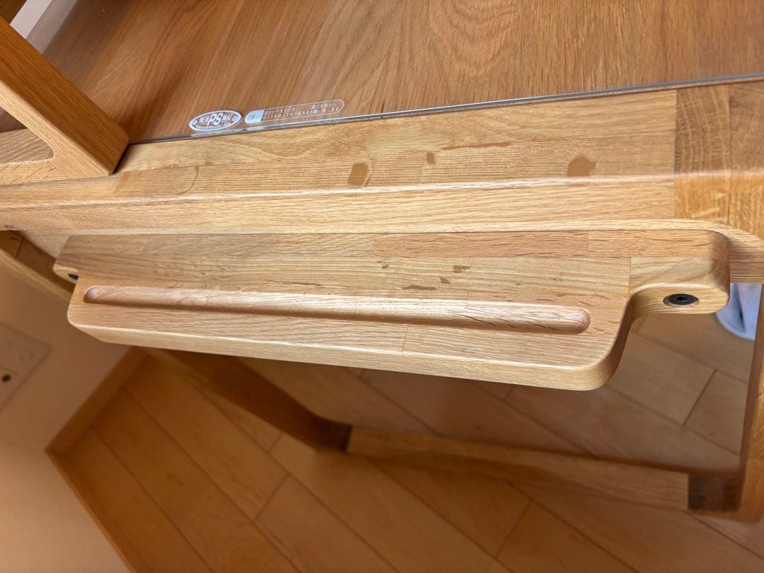 新品アクタス学習机 送料無料 フォピッシュ4点セット オーク無垢デスク11万相当