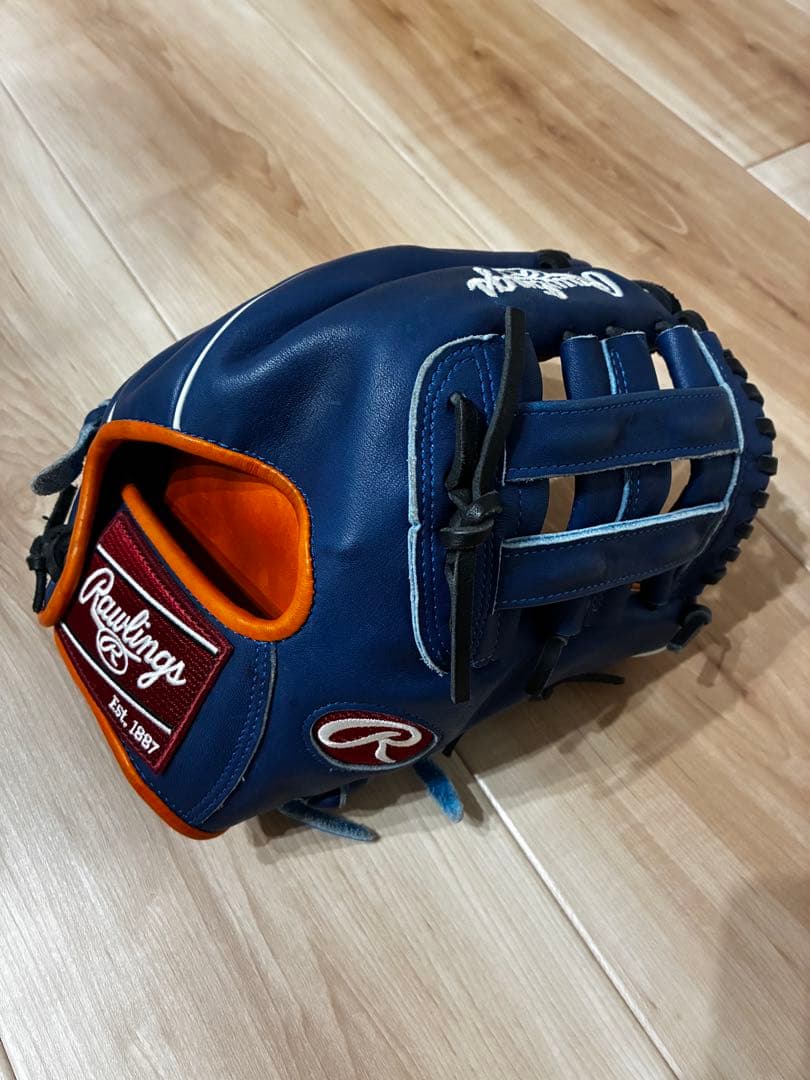 Rawlings 軟式オーダーグローブ 内野手用　型付け済み　未使用品