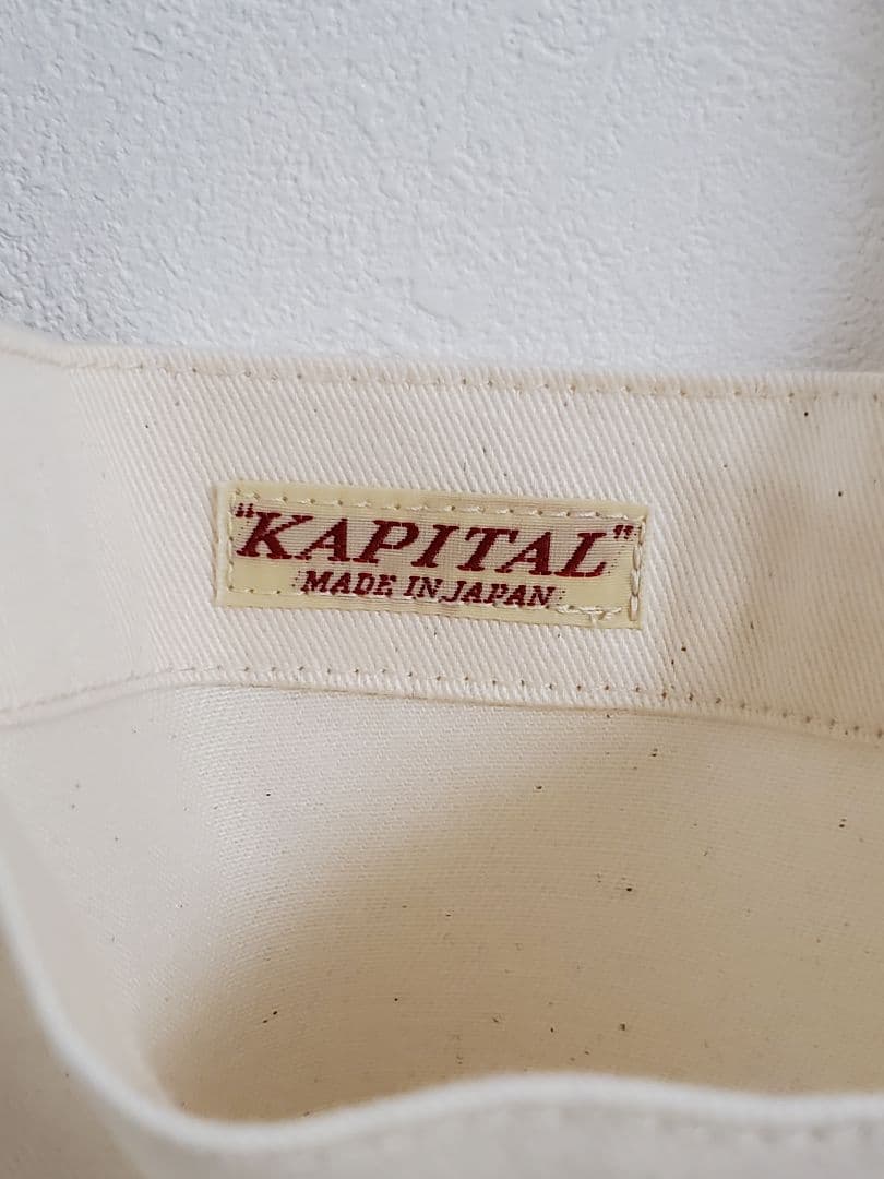 Kapital ツイルNOVEL TOTEBAG