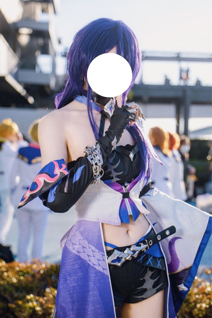 崩壊スターレイル黄泉コスプレ衣装ウィッグ傘付き