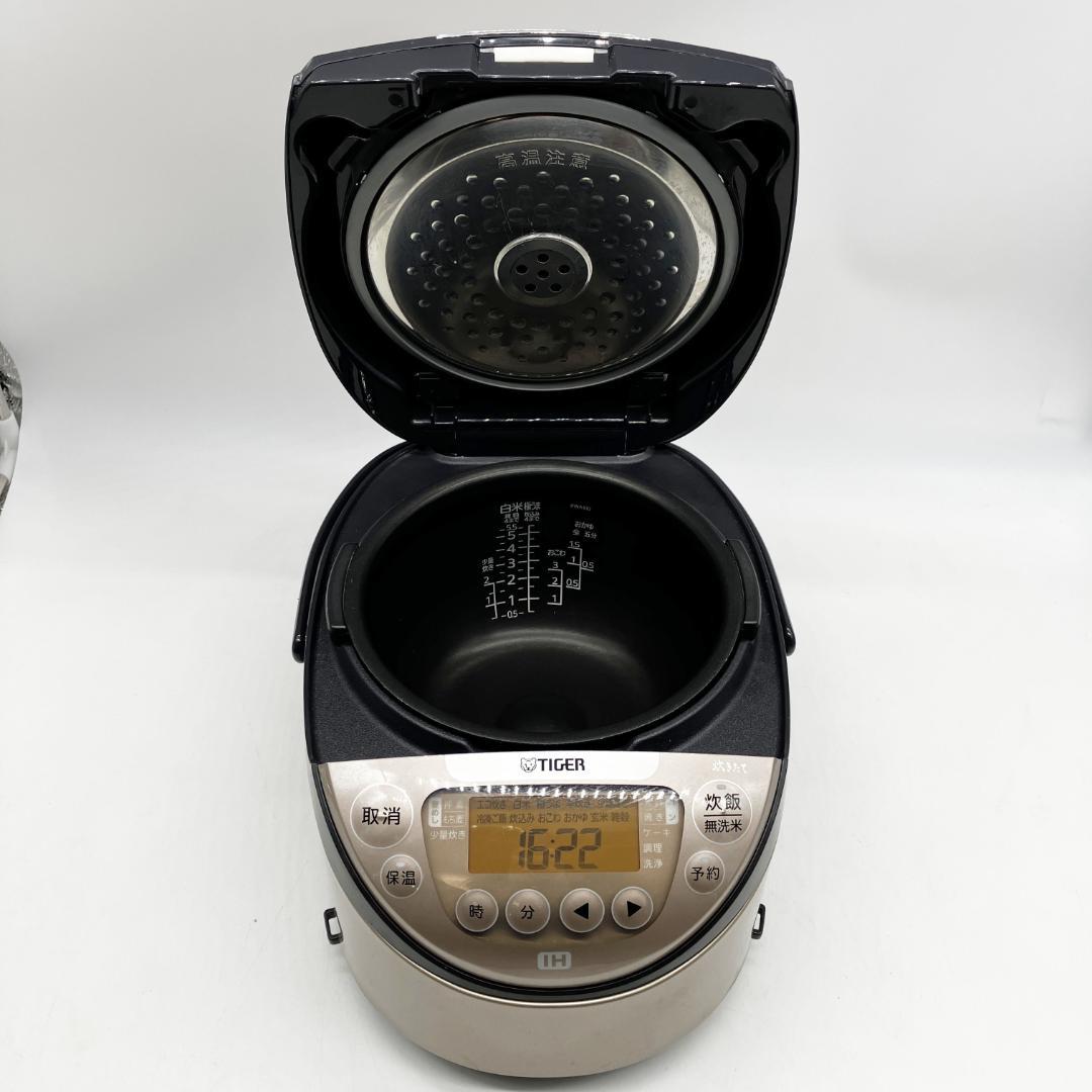 1207-03☆2022年製☆炊飯器☆タイガー☆炊きたて☆IH炊飯器☆5.5合