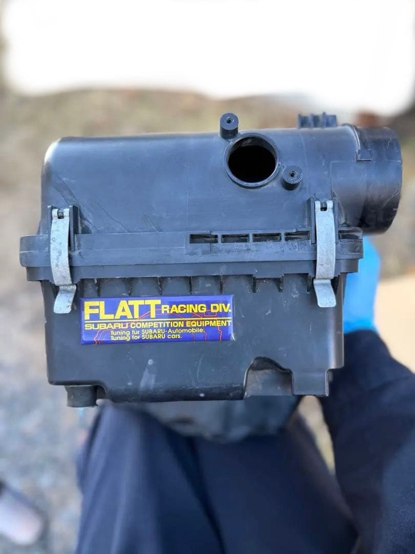 値下げ　FLATT RAICING エアクリボックス　レガシィBL5D型