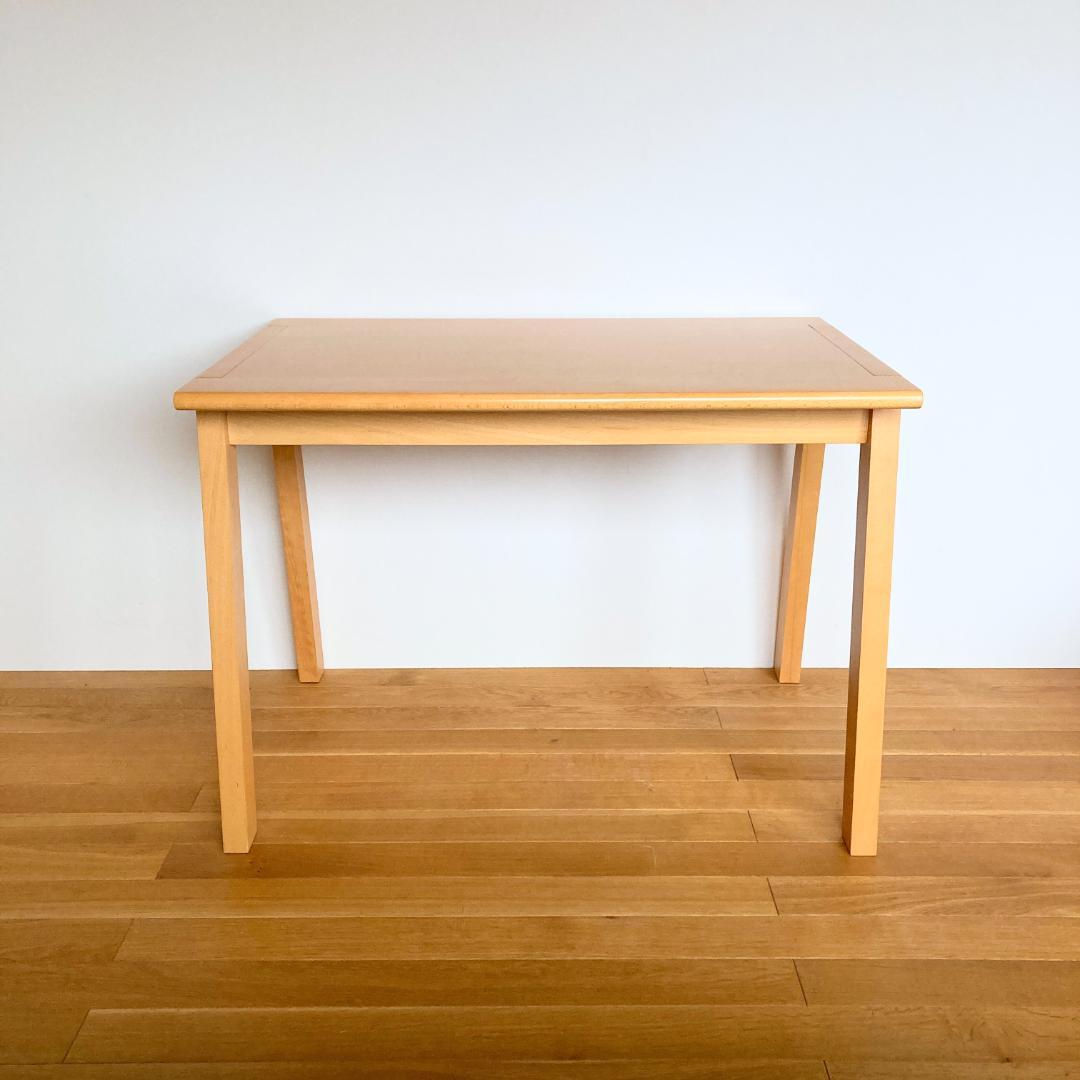 廃盤品　無印良品　ブナ材　デスク　学習机　2010年製　幅100x奥行き65cm
