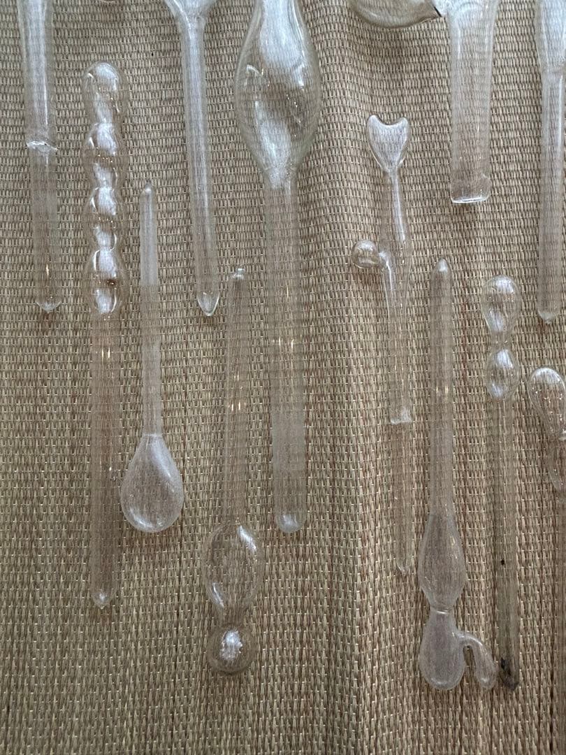 昭和レトロ ゴム風船型　吹きガラス ミッキー型　ネコ型　アヒル型　とろとろガラス