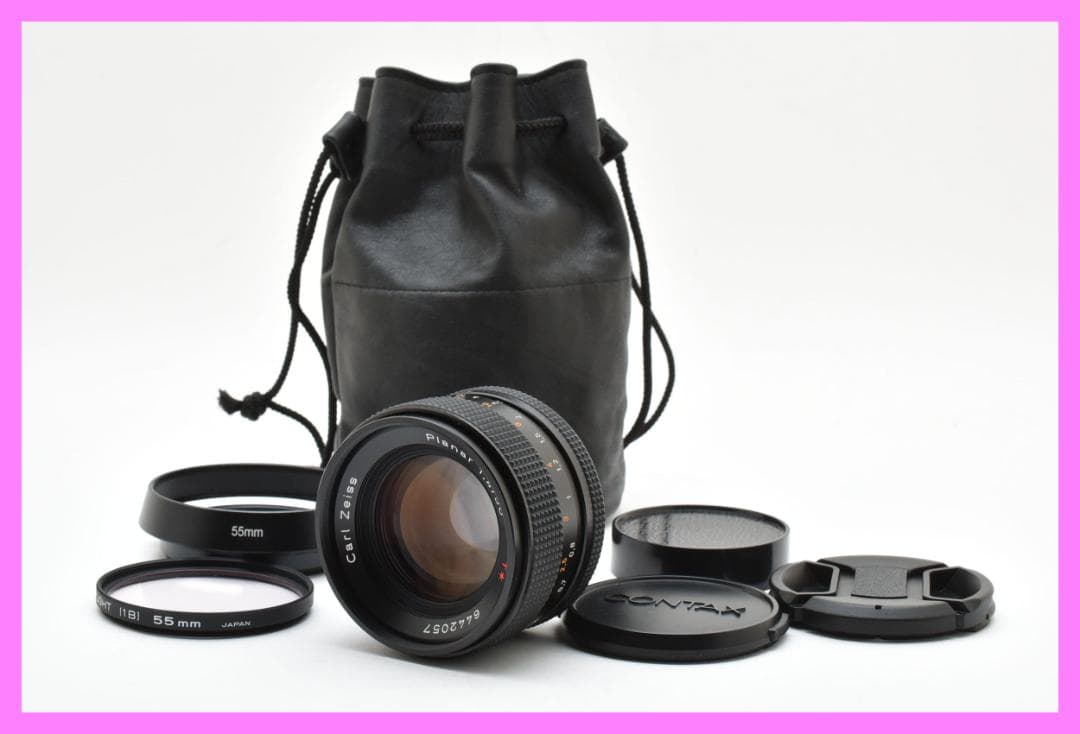 銘玉 単焦点 プラナー　CONTAX Planar 50mm F1.4
