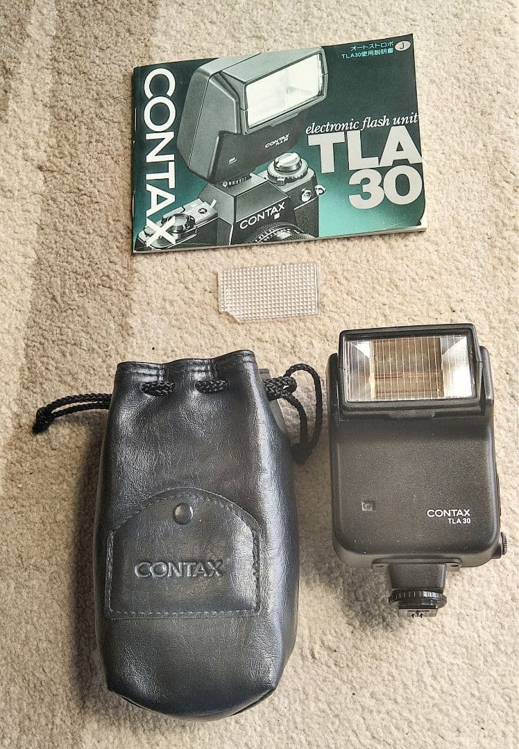 コンタックス　TLA30 オートストロボ(自動調光)