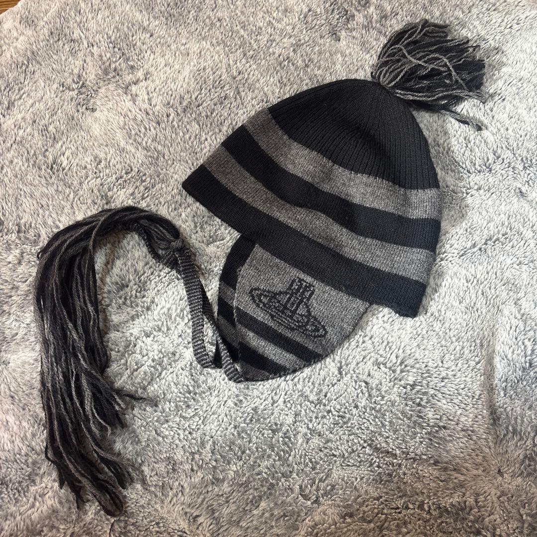 Vivienne Westwood ニット帽 グレー