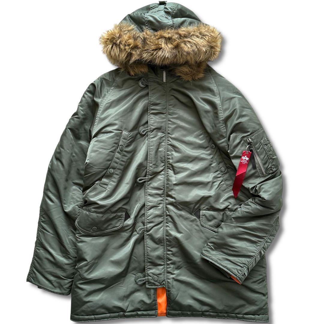 ALPHA INDUSTRIES N-3B フライトジャケット ミリタリー XL