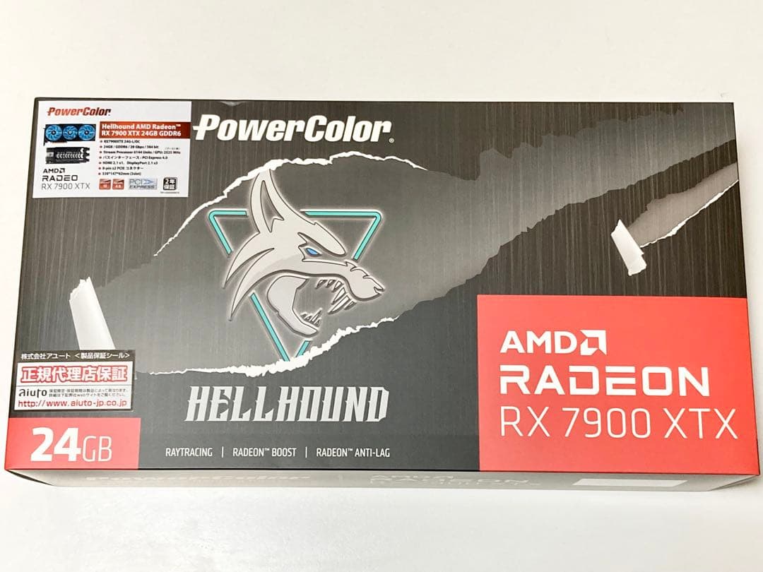 新品保証付 Hellhound Radeon RX 7900 XTX 24GB