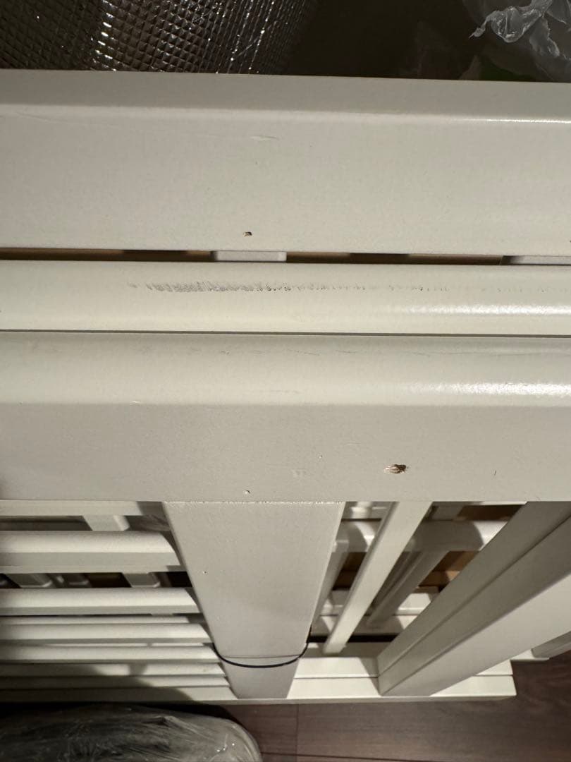 KATOJI ホワイト ベビーベッド