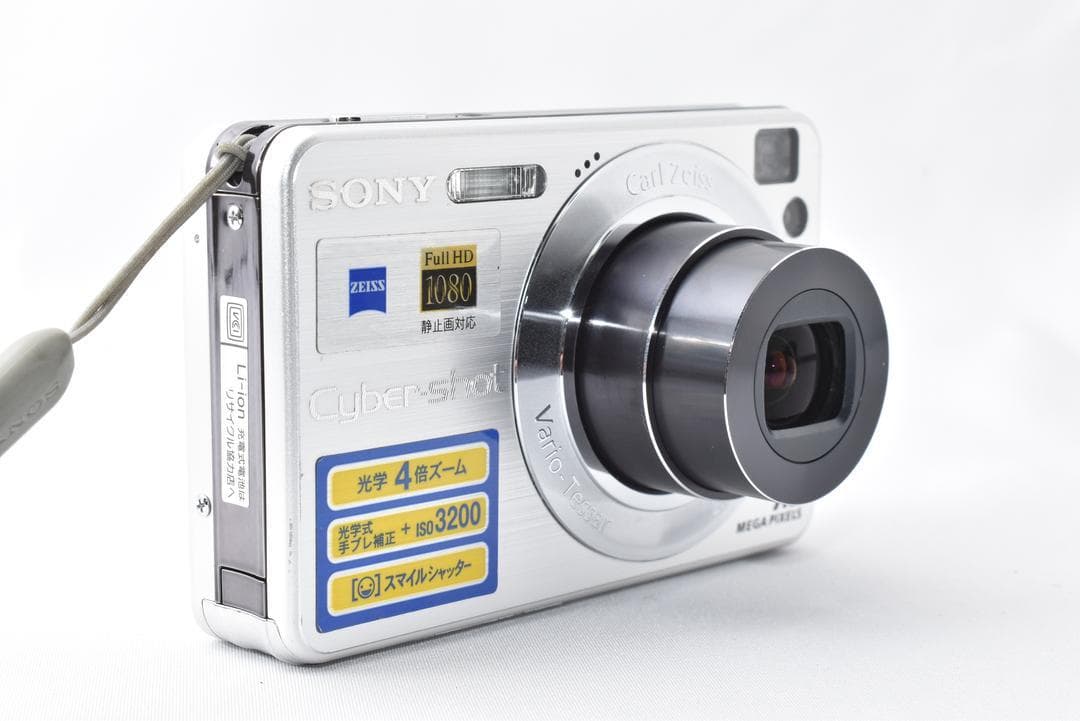 【元箱付】ソニー SONY Cyber-shot DSC-W120 シルバー