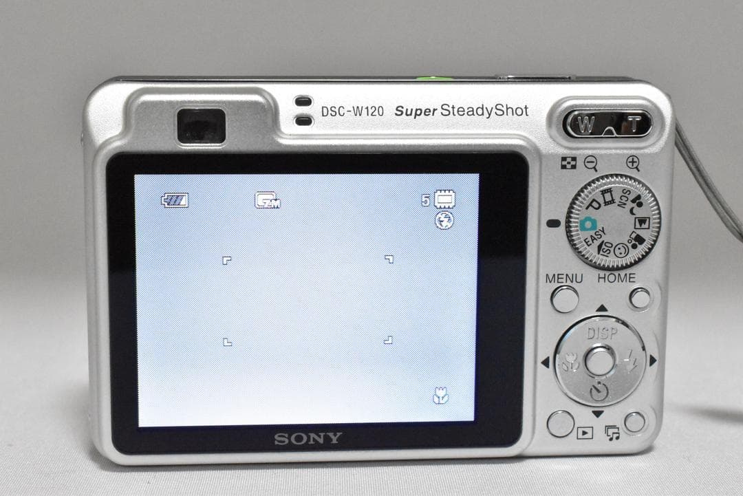 【元箱付】ソニー SONY Cyber-shot DSC-W120 シルバー