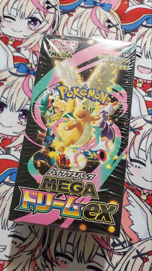 ポケモンカードゲーム MEGAドリームEX ボックス