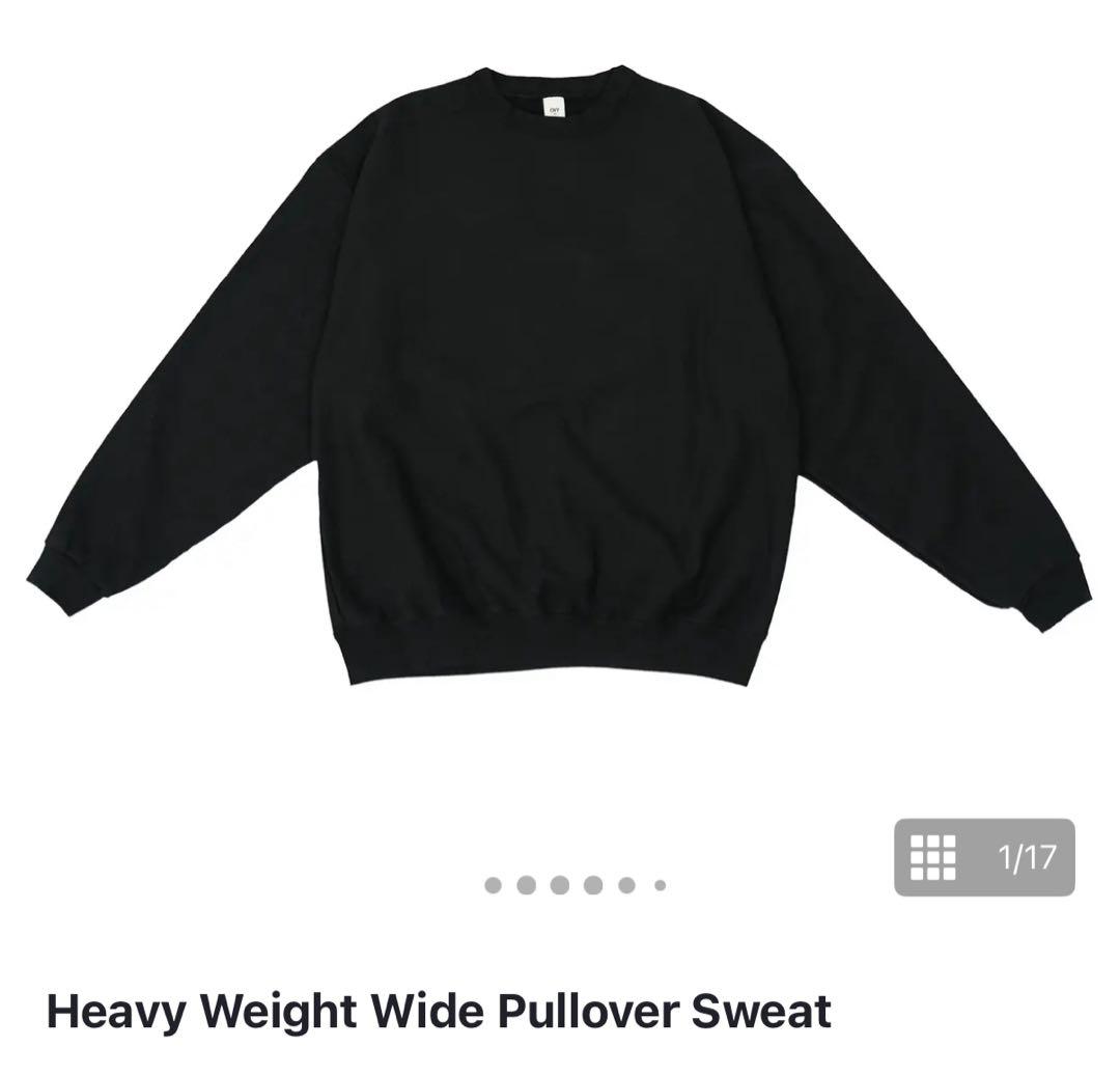 トップス ovy Heavy Weight Wide Pullover Sweat