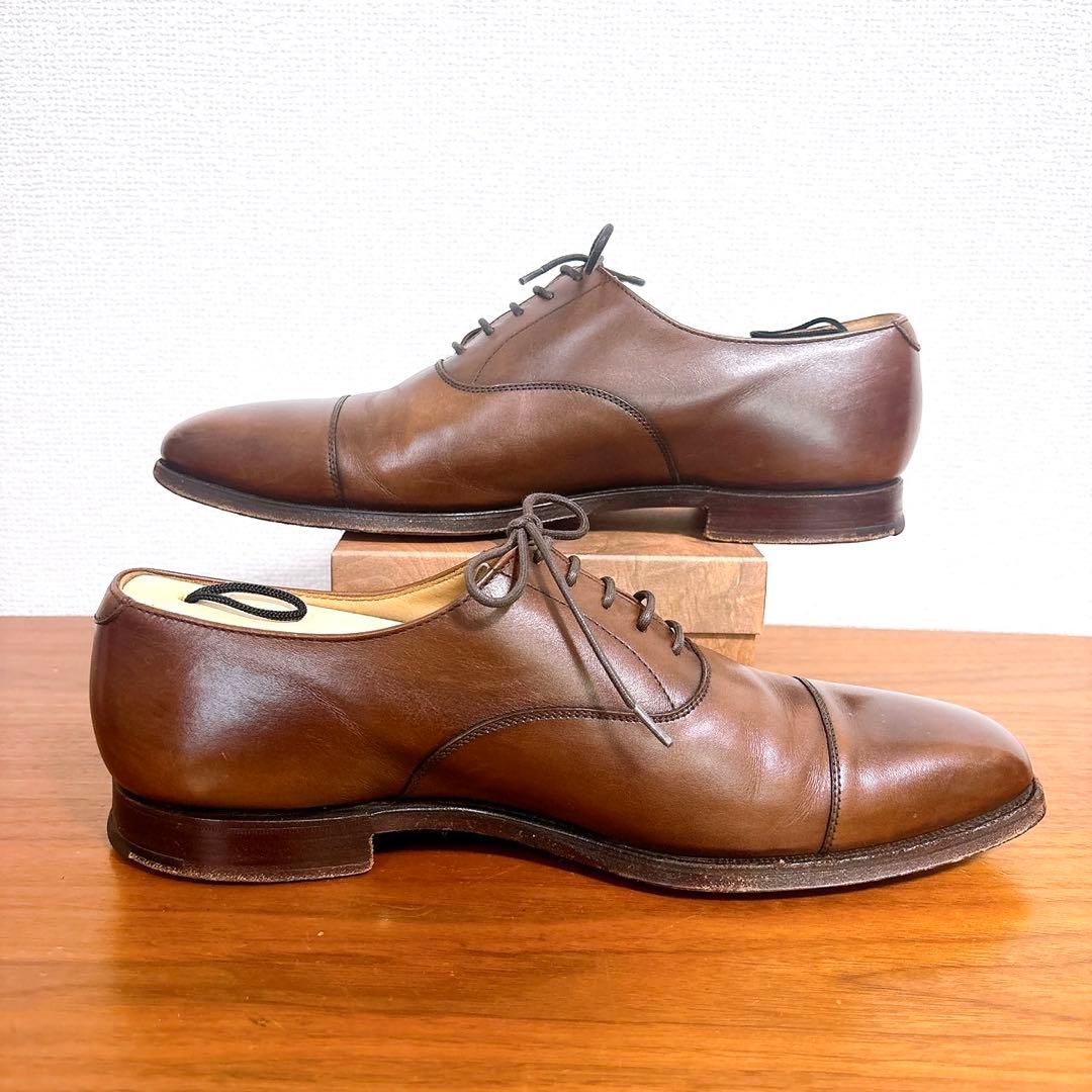 CROCKETT&JONES HALLAM ストレートチップ 7E ブラウン