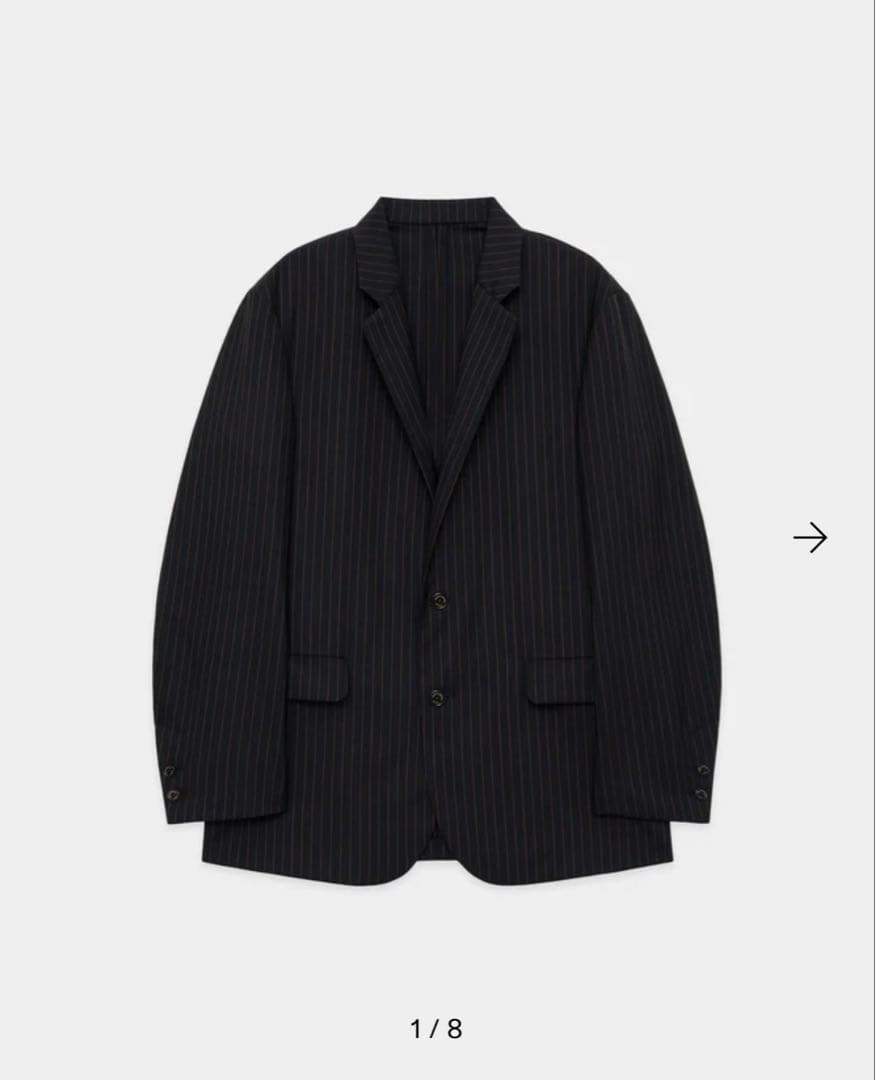 MARKAWARE オーガニックウールトロピカル サックコート