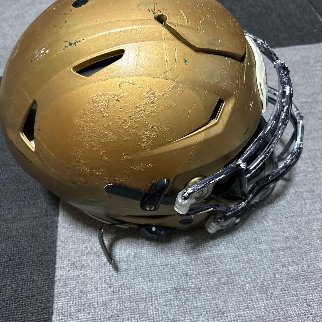 daiichi5478 専用　　Riddell ゴールド ヘルメット　フレック