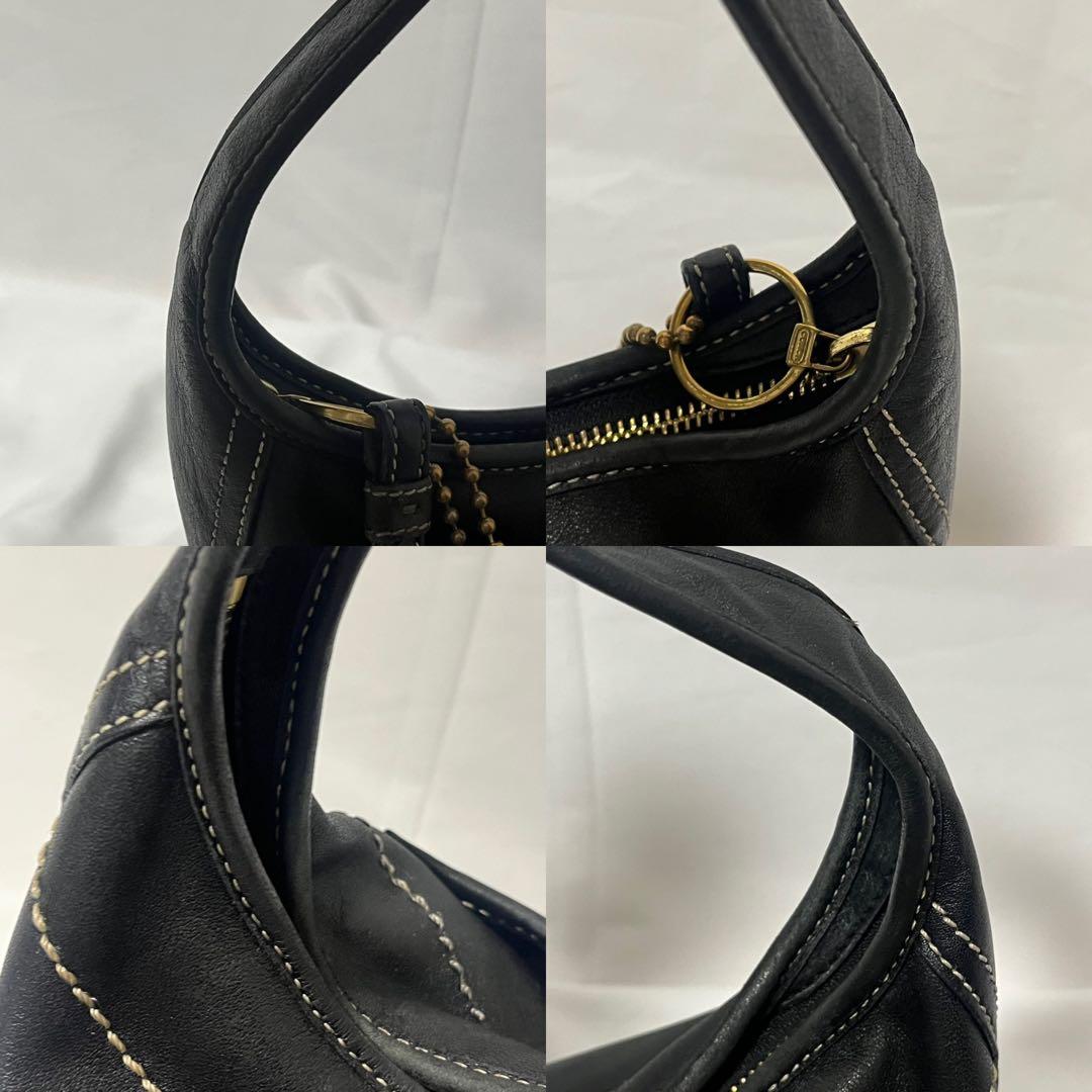 ✨極美品✨　coach ハンドバッグ　ミニバッグ　レザー　ブラック