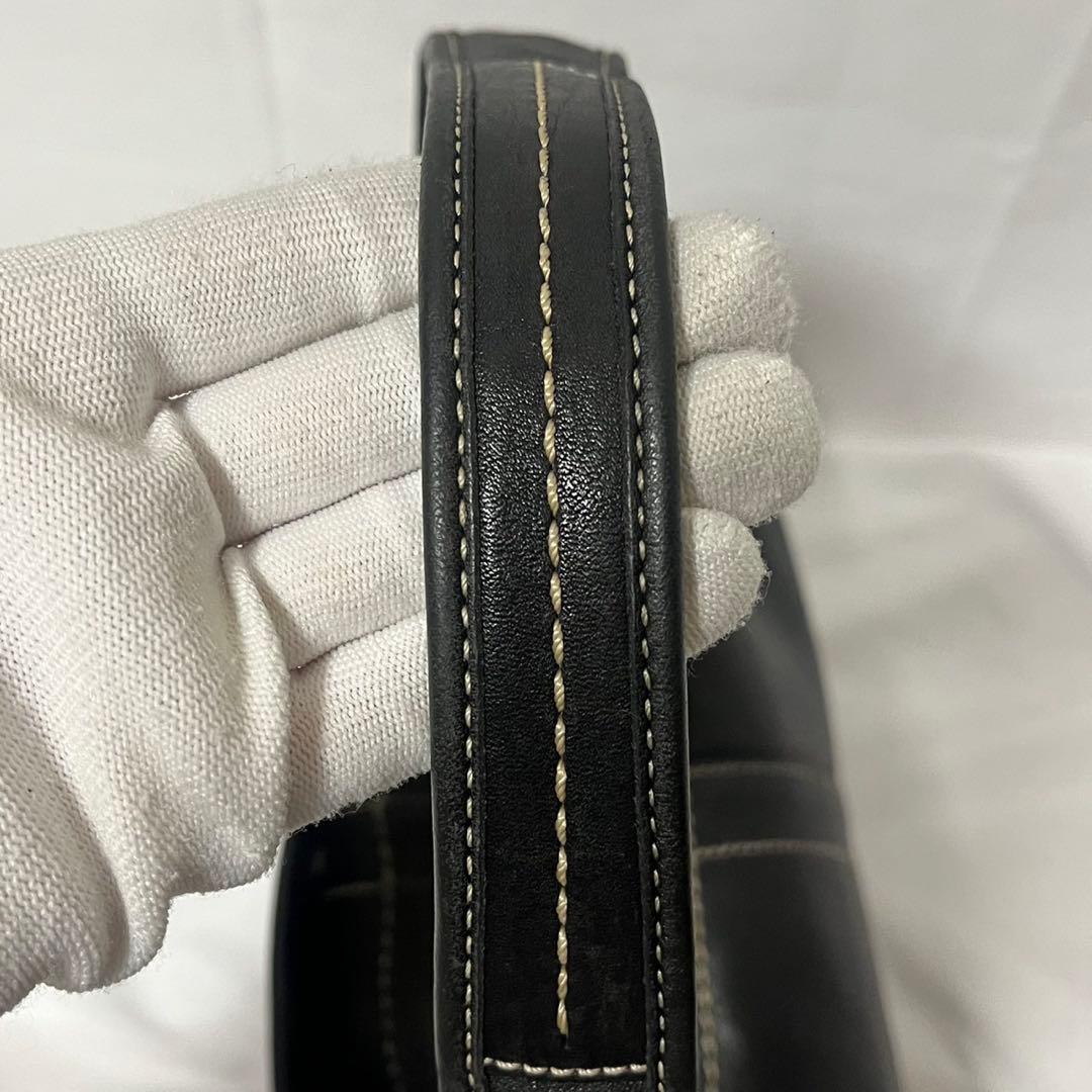 ✨極美品✨　coach ハンドバッグ　ミニバッグ　レザー　ブラック