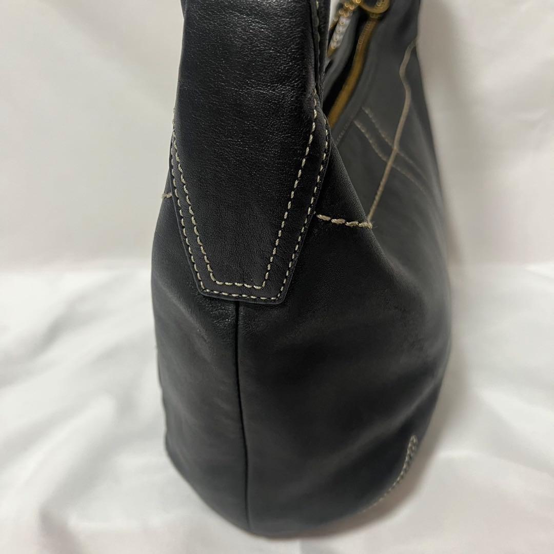 ✨極美品✨　coach ハンドバッグ　ミニバッグ　レザー　ブラック