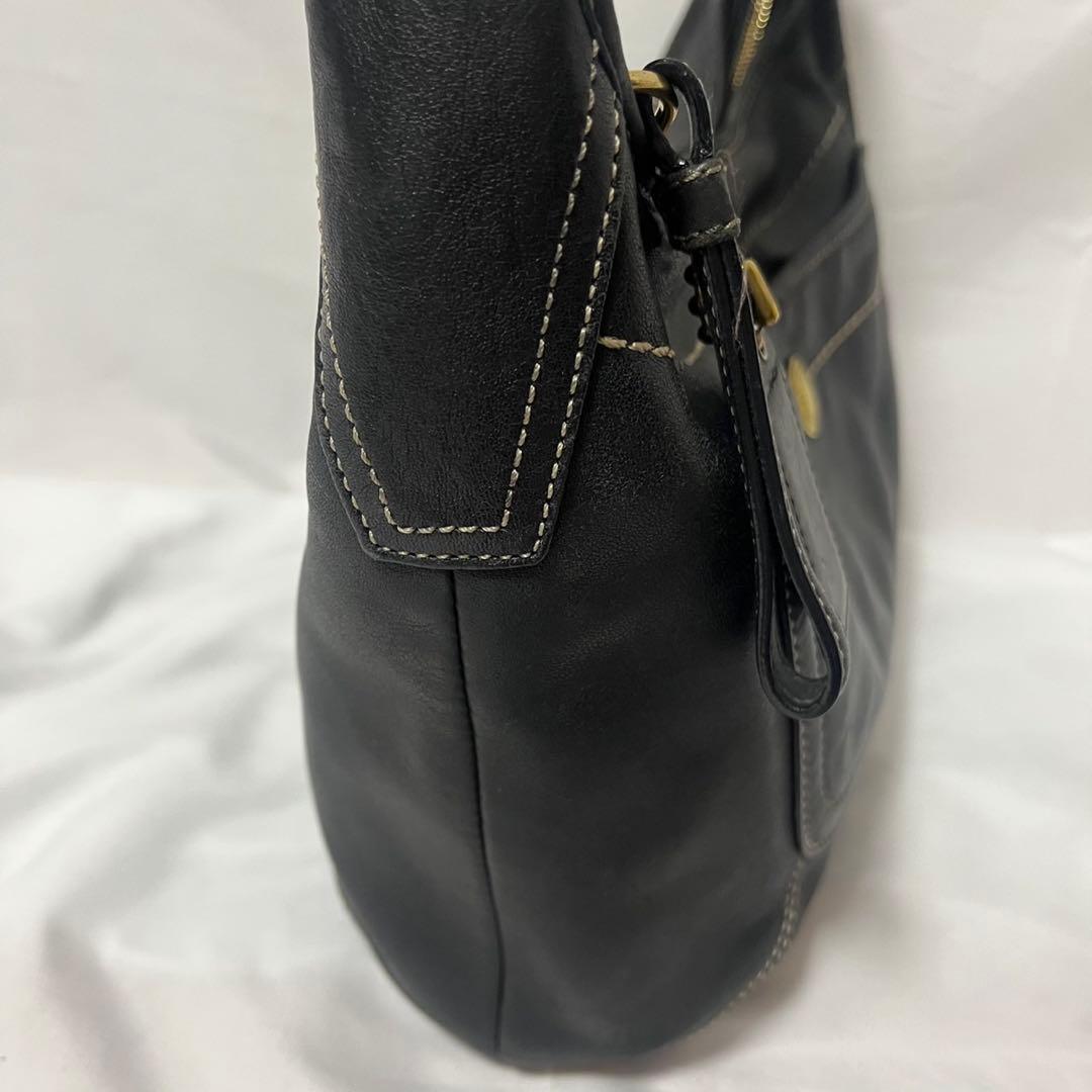 ✨極美品✨　coach ハンドバッグ　ミニバッグ　レザー　ブラック