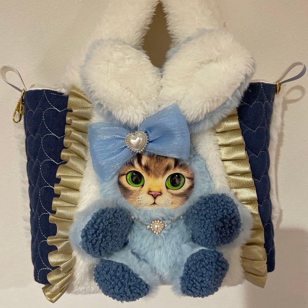 コヤンイサムチョン　うさぎサンダーちゃんもこもこトートバッグ