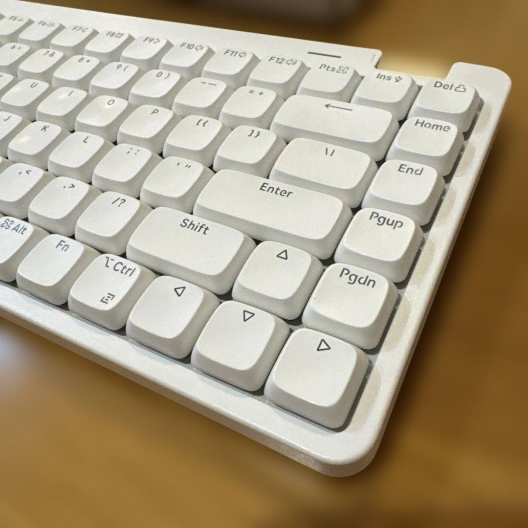 Lofree Flow Lite 84 ホワイト US配列 ロープロキーボード