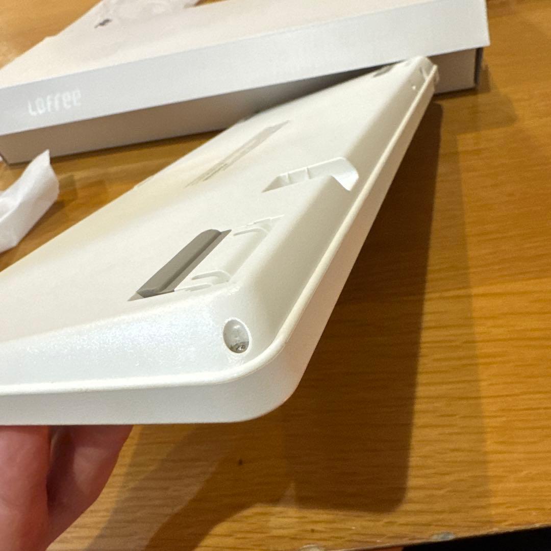 Lofree Flow Lite 84 ホワイト US配列 ロープロキーボード