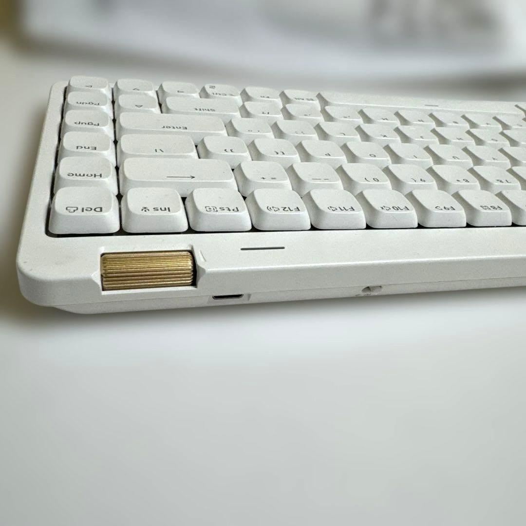 Lofree Flow Lite 84 ホワイト US配列 ロープロキーボード