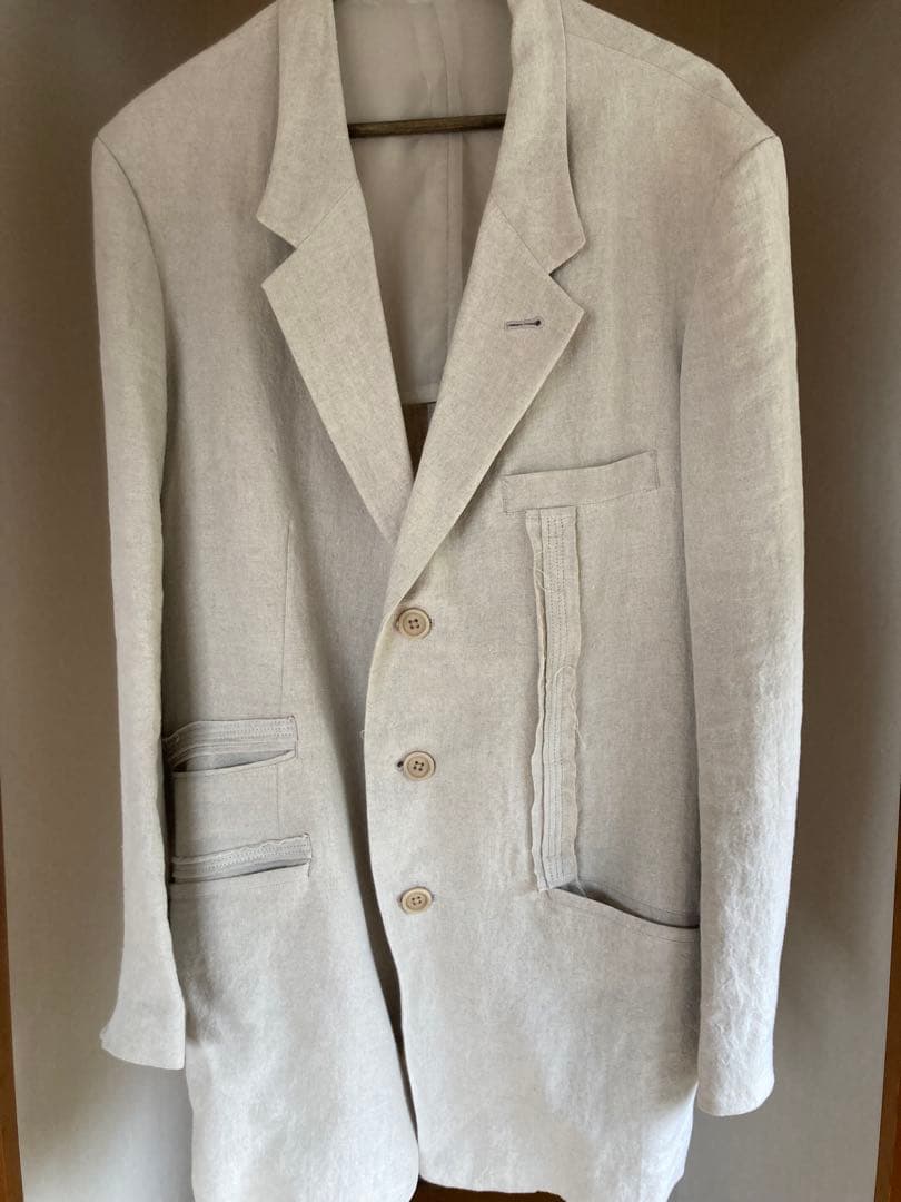 ワイズフォーメン （yohji yamamoto）リネンジャケット