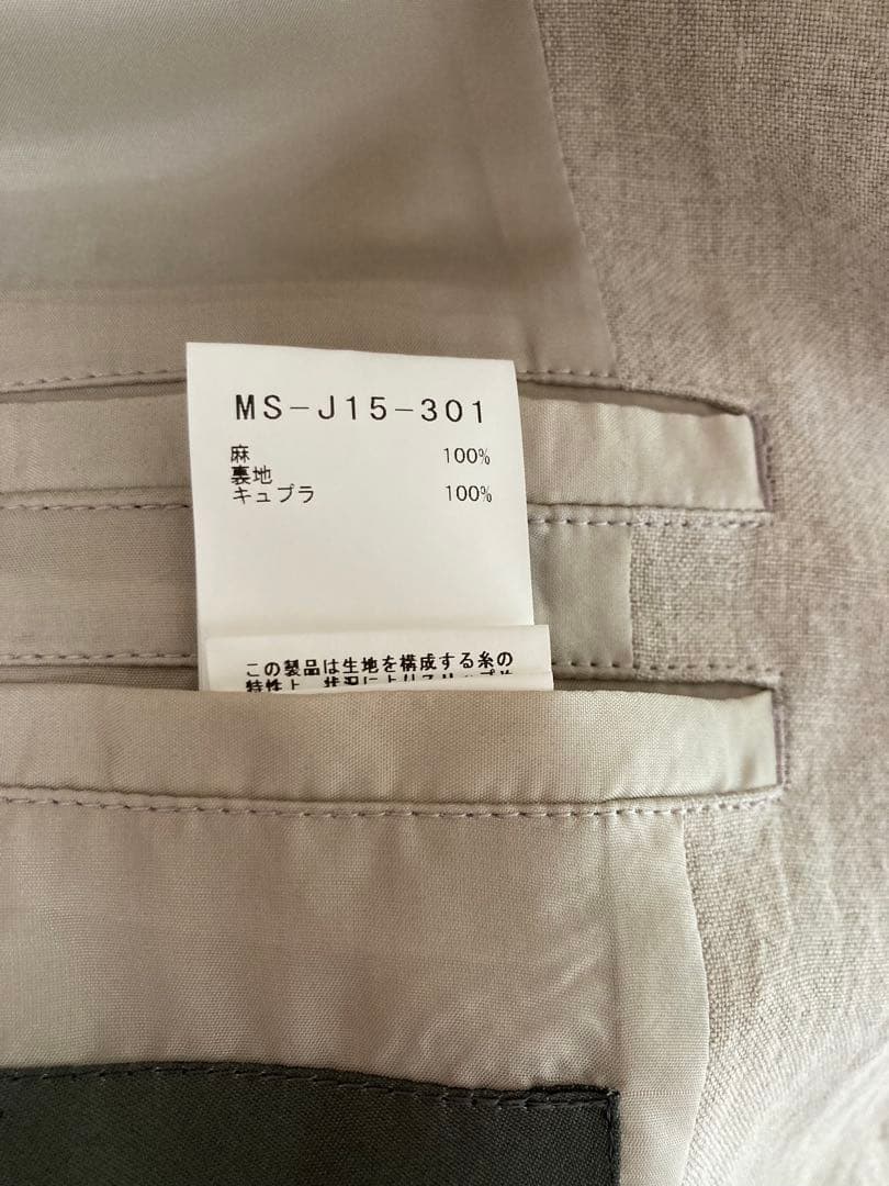 ワイズフォーメン （yohji yamamoto）リネンジャケット