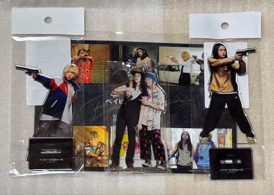 ベイビーわるきゅーれ　アクスタ　ステッカーシート