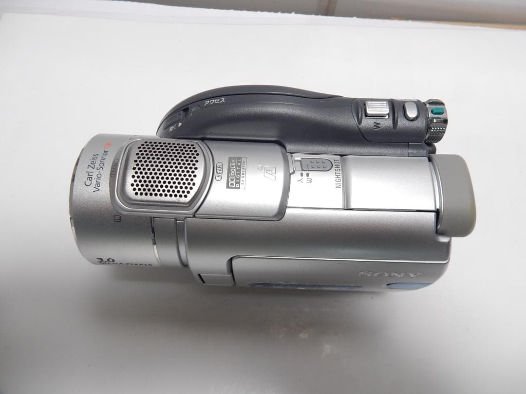 動作品　ソニービデオカメラ　SONY DCR-DVD405 　DVDビデオカメラ