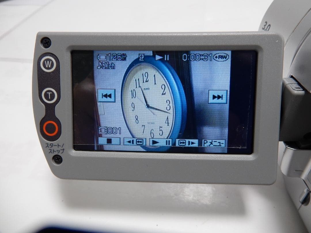 動作品　ソニービデオカメラ　SONY DCR-DVD405 　DVDビデオカメラ