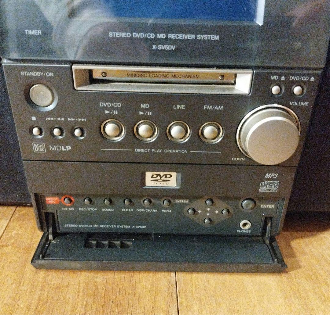Pioneer パイオニア DVD/CD MDレコーダー XV-SV5DV-K