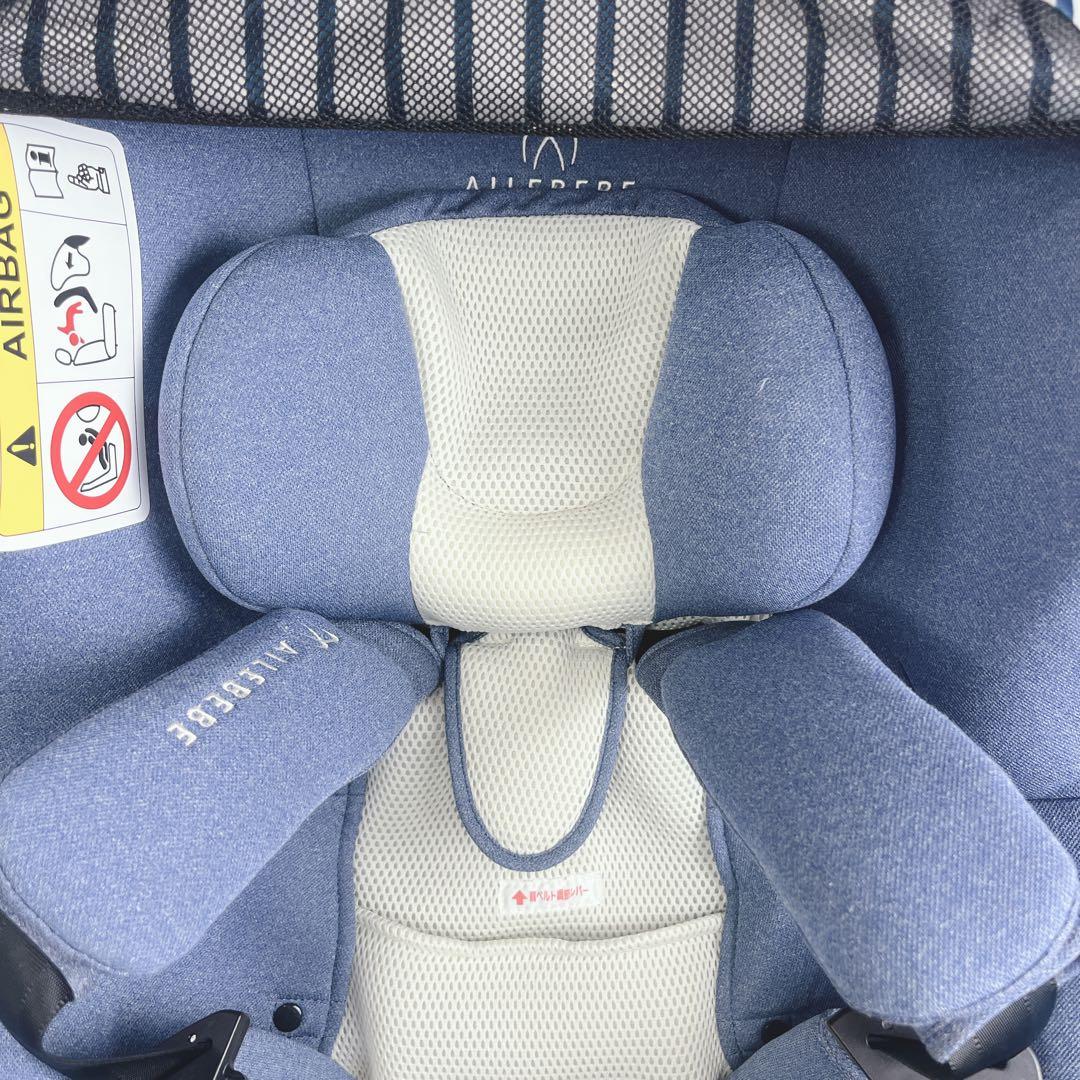 美品 送料無料 エールベベ クルット5i プレミアム ISOFIX 360°